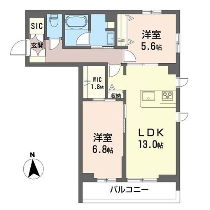 ザ・グランドオペラ並木の間取り