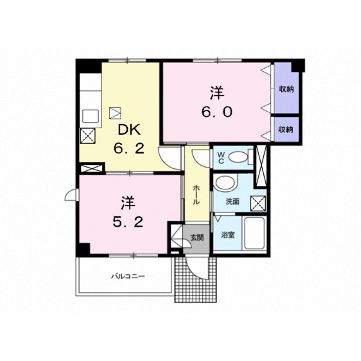 青森県青森市浜田2(一戸建)の賃貸物件の間取り
