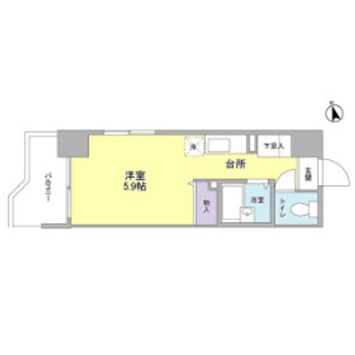 仲町台大藤ビルの間取り