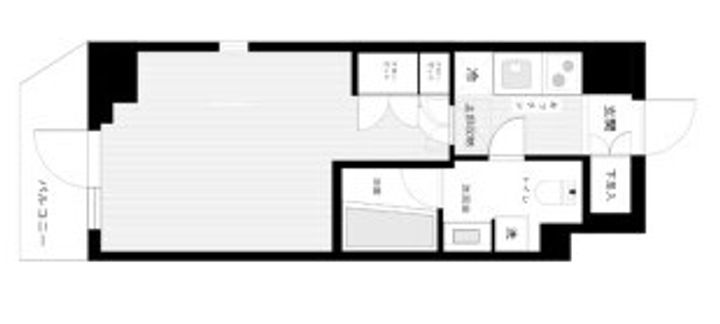 東京都江東区木場2(マンション)の賃貸物件の間取り
