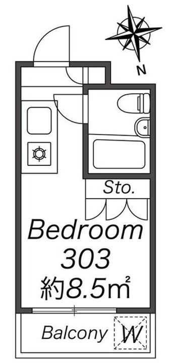 メゾン・ド・ラシーヌの間取り