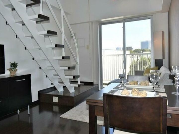 東京都港区高輪1(マンション)の賃貸物件の居間