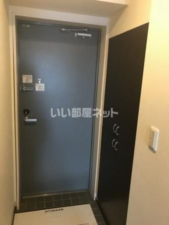 栃木県宇都宮市台新田町(マンション)の賃貸物件の玄関