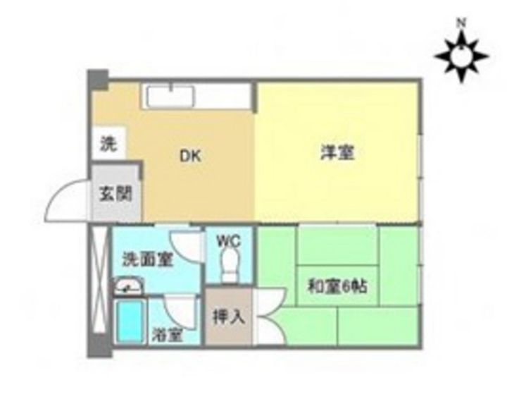 弓之町ビルの間取り