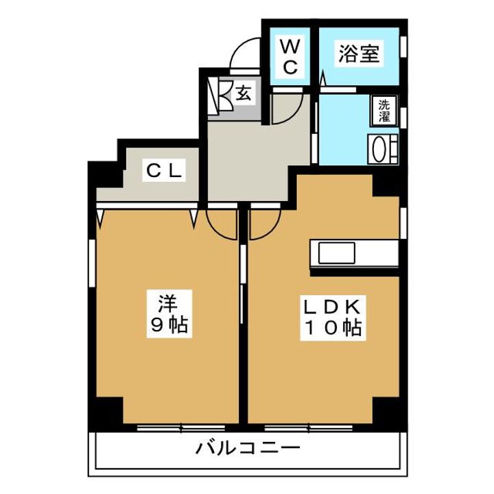 ハイツトーテムポールの間取り