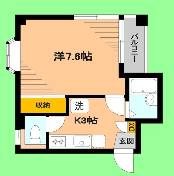 BARONの間取り