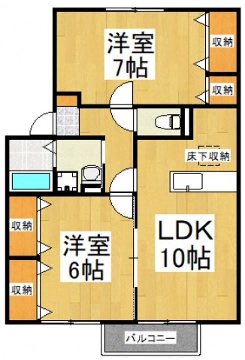 アネシスの間取り