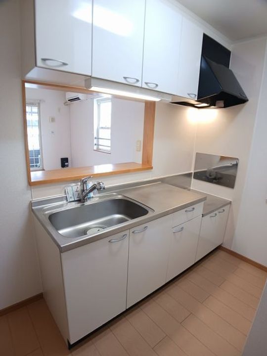 滋賀県長浜市神照町の賃貸アパートのキッチン