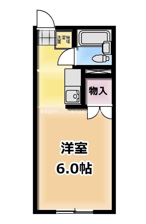 ジュネスハイムBの間取り