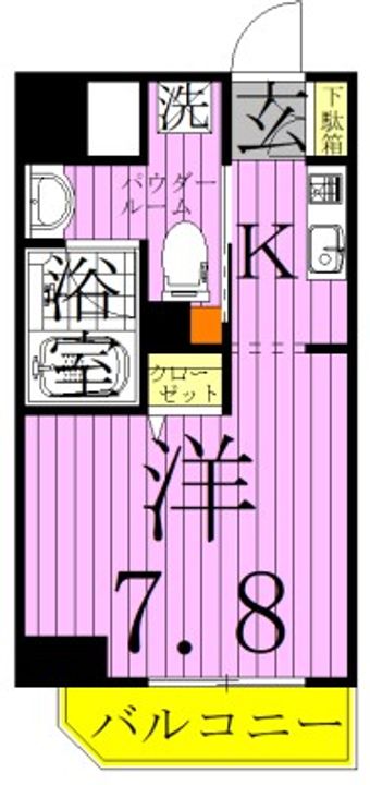 ステージファースト北千住の間取り