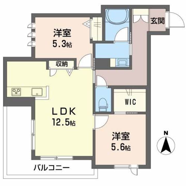 ベレオ久遠の杜の間取り