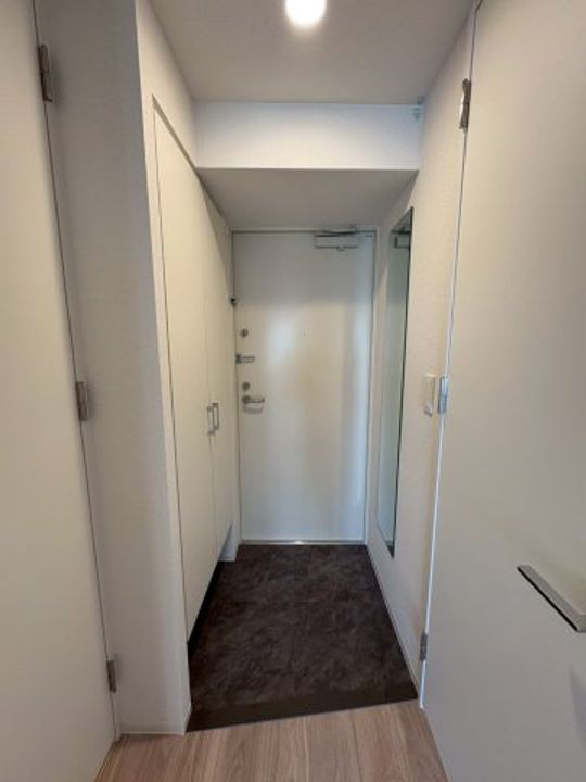 セレニテ夕陽丘エクラの玄関