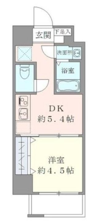 CASA EST CORTA CASA EST CORTAの間取り