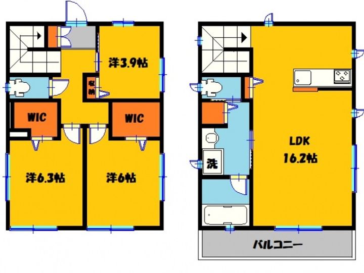栃木県宇都宮市兵庫塚3(一戸建)の賃貸物件の間取り
