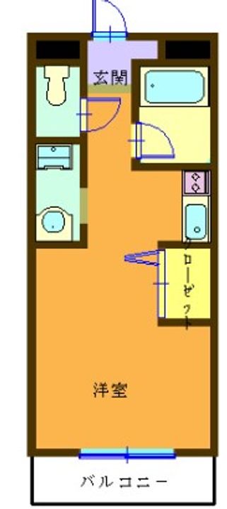 セントラルメゾンの間取り