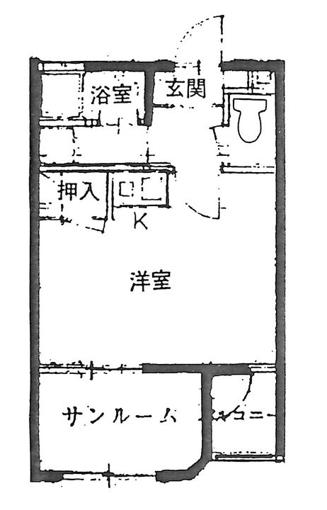 宮城県仙台市太白区郡山5(アパート)の賃貸物件の間取り