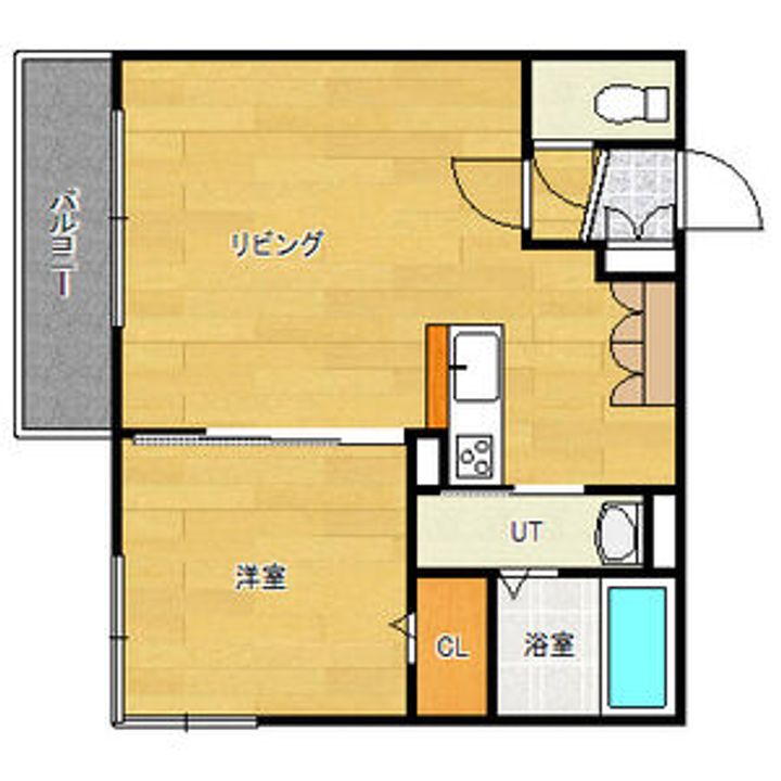 北海道札幌市北区北三十六条西3(マンション)の賃貸物件の間取り