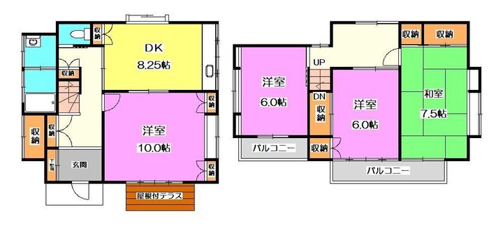 埼玉県狭山市中央1(一戸建)の賃貸物件の間取り