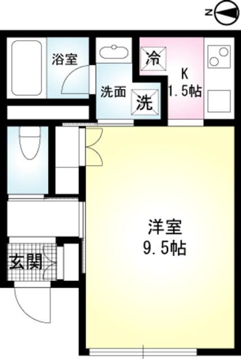 EL COURT WADAの間取り