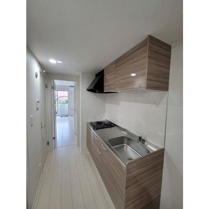 福島県福島市瀬上町字町裏(アパート)の賃貸物件のキッチン