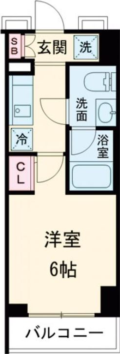 メインステージ北千住IIIの間取り