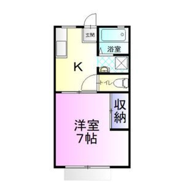 サンハイツ泉が丘の間取り