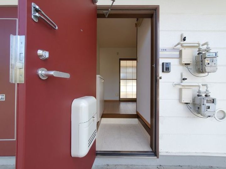 キャッスルライフの玄関