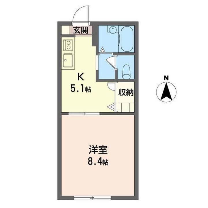 ジュネス・パラディアの間取り