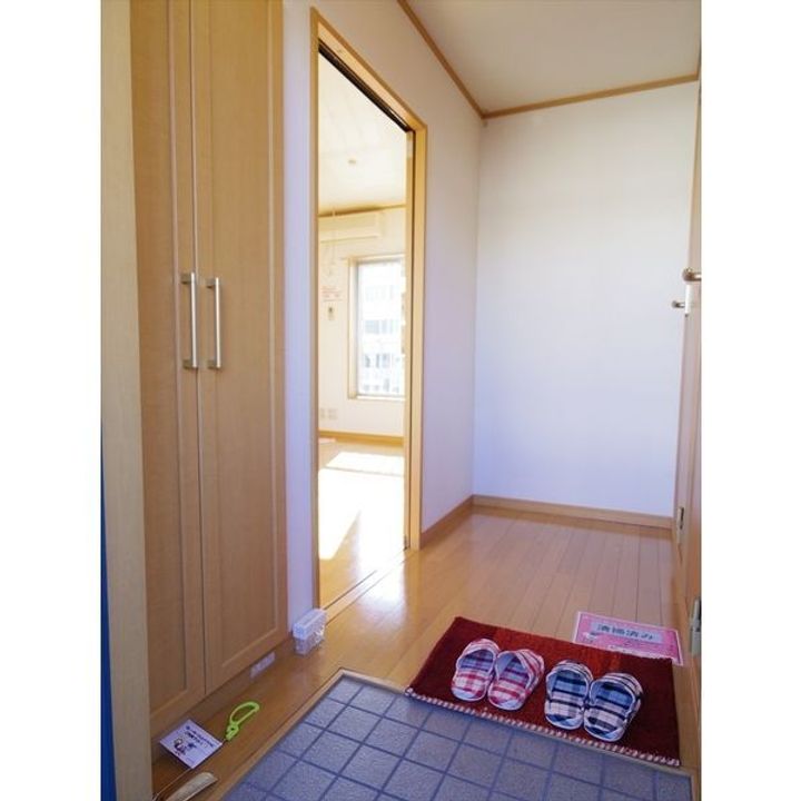 栃木県宇都宮市塙田4(マンション)の賃貸物件の玄関