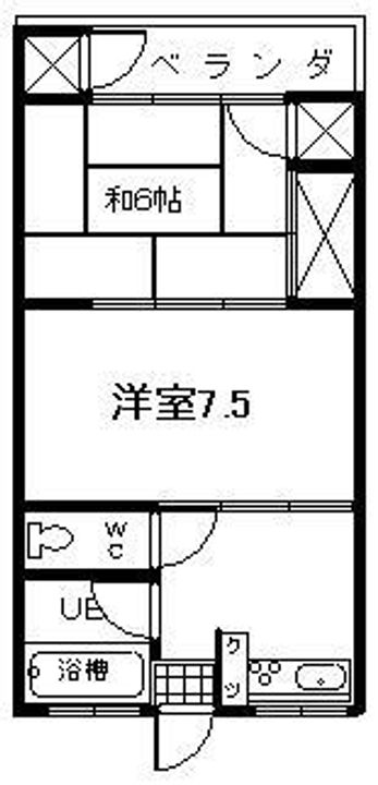 メゾンF・K・Sの間取り