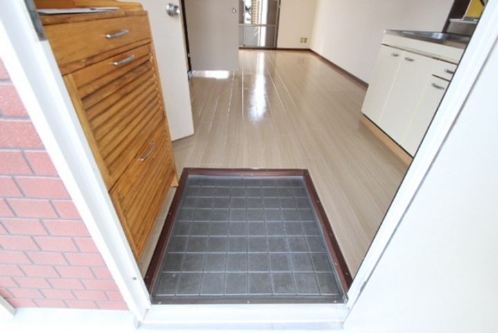 ハイツ筒尾 Aの玄関