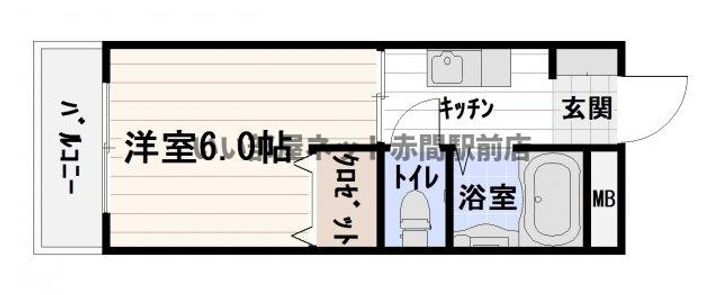ドヌール向陽の間取り