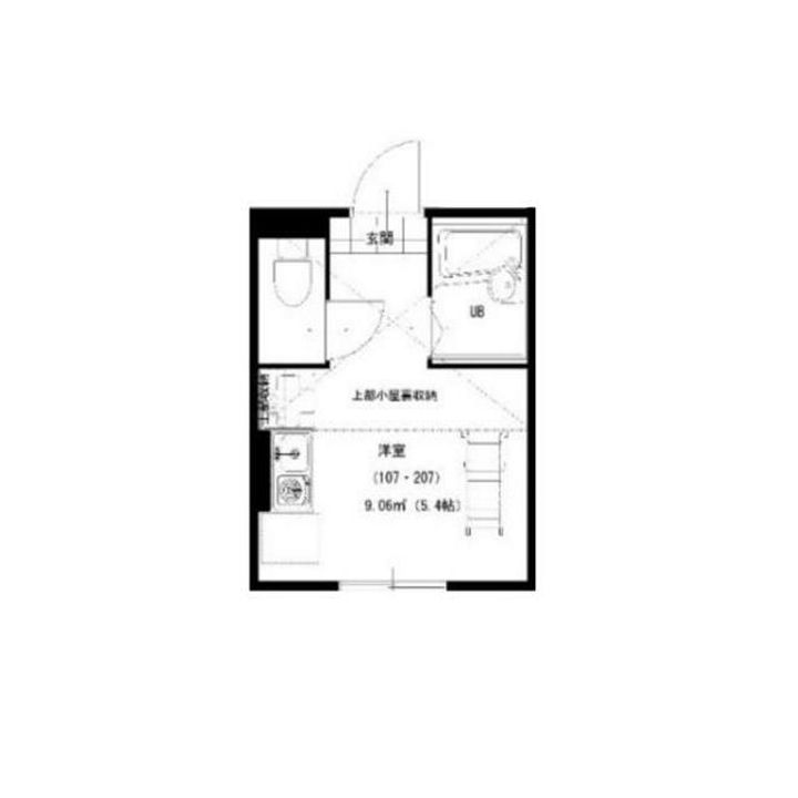 神奈川県秦野市南矢名2(アパート)の賃貸物件の間取り
