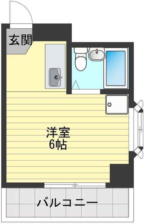 NS・COURTの間取り