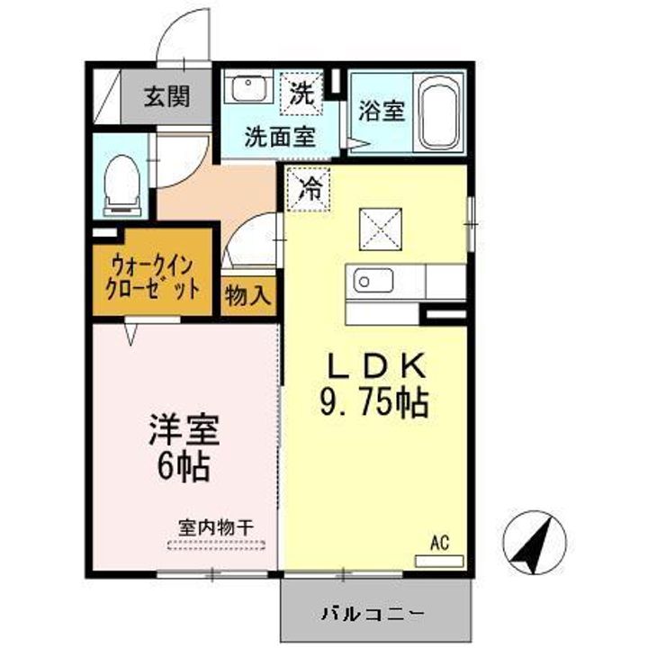 サンメゾン下郡IIの間取り