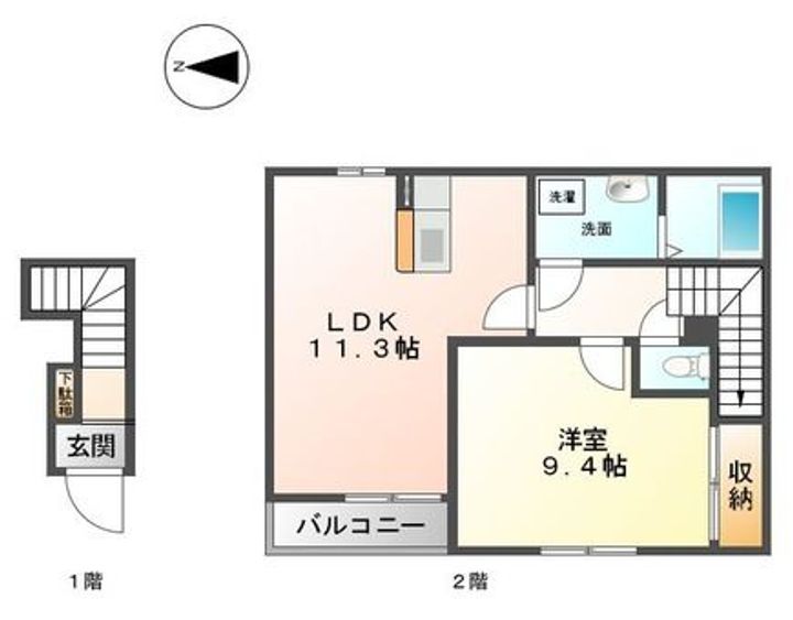 グランシャリオ ZAMAの間取り