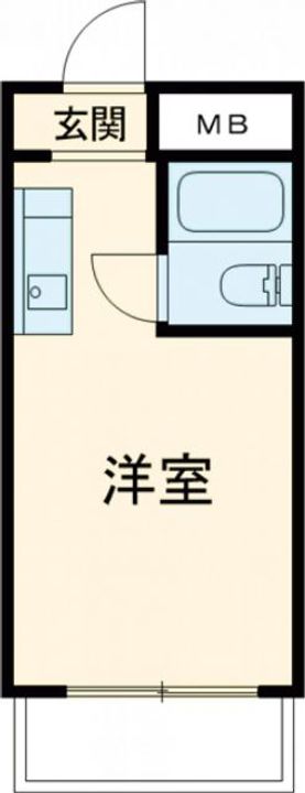 メゾンリッシュ第2小岩の間取り