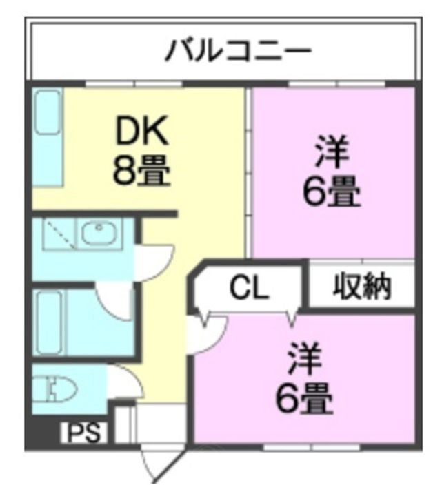 Tパレス(K)の間取り