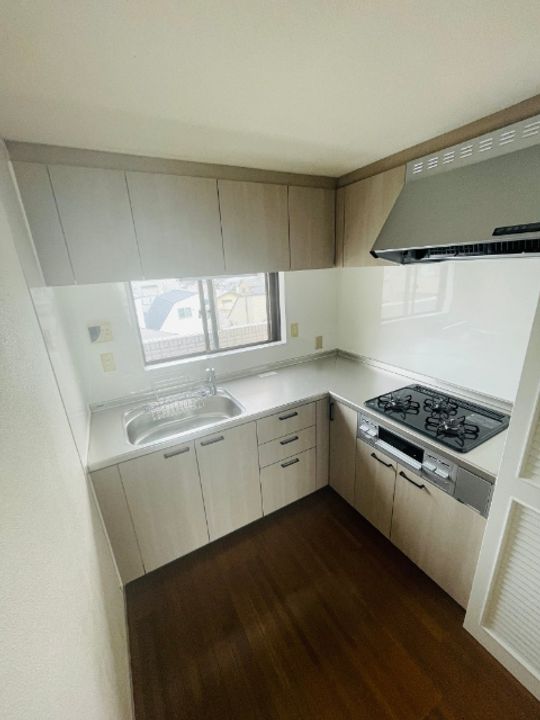東京都大田区東嶺町(マンション)の賃貸物件のキッチン