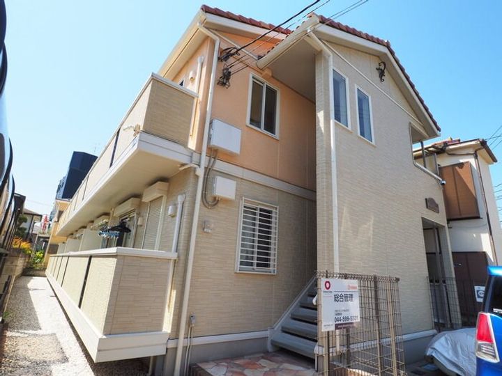 神奈川県川崎市中原区苅宿(アパート)の賃貸物件の外観