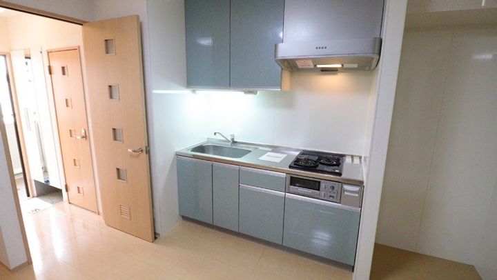 神奈川県川崎市中原区苅宿(アパート)の賃貸物件のキッチン