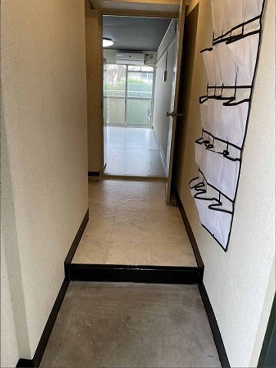 パルシェハイツの玄関