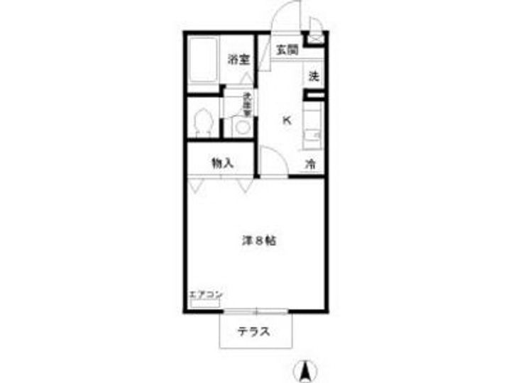 サンモール・エスの間取り