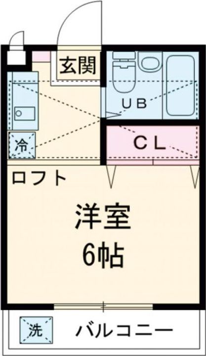 エスペランス喜多見の間取り