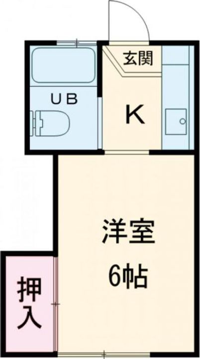 ハイツイシカワの間取り