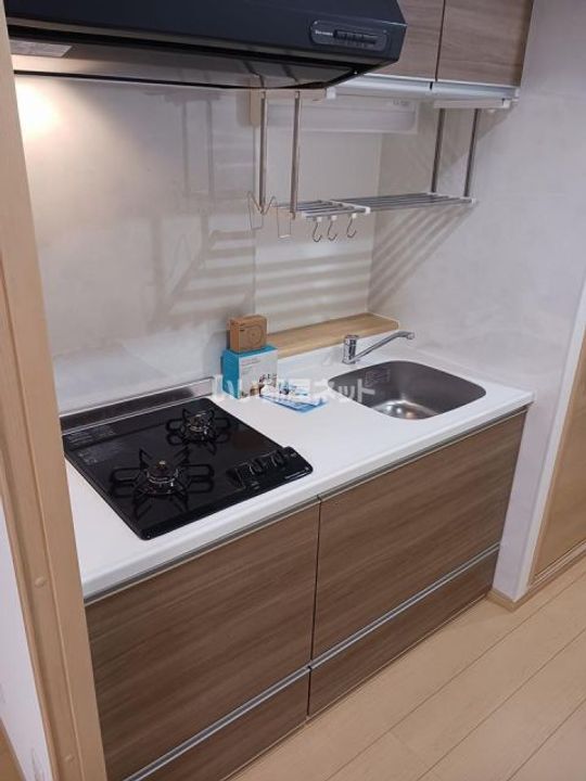 栃木県宇都宮市大通り3(マンション)の賃貸物件のキッチン