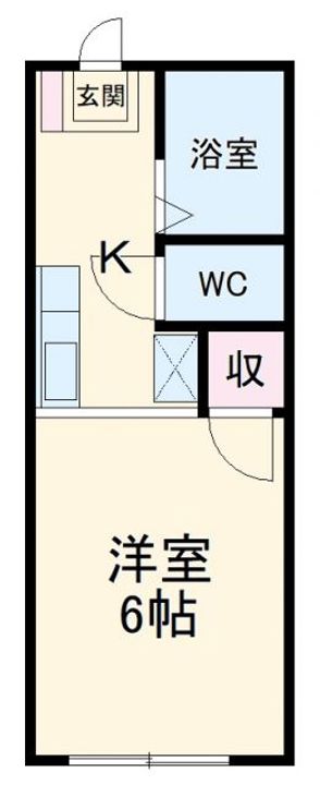 カーサ東海岸の間取り
