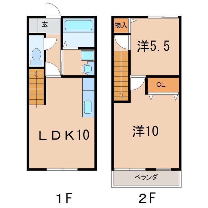 GRESコーポIの間取り