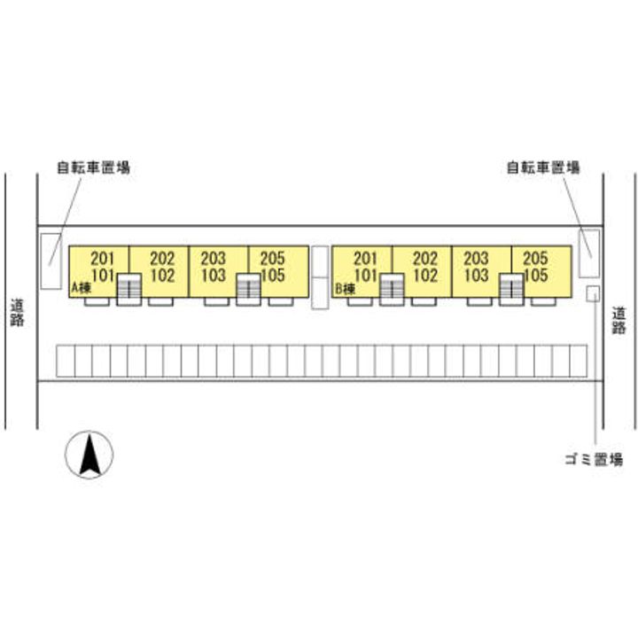 広島県福山市千田町3(アパート)の賃貸物件のその他画像