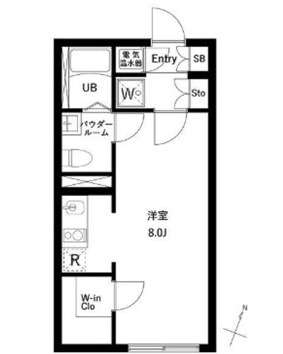 アーバンパーク下北沢の間取り